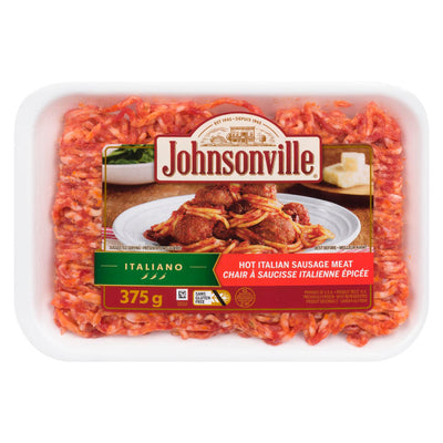 Johnsonville Hot Italian Sausage Meat, 375 g