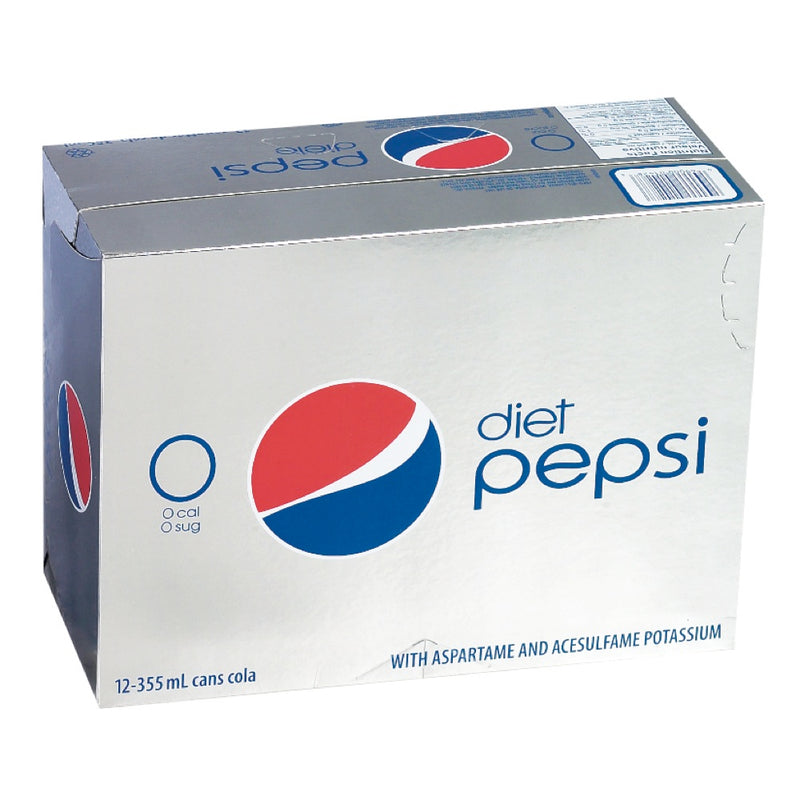 PEPSI Diet Cola 355ml 12 Pack