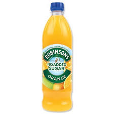 ROBINSONS ORANGE CORDIAL 1 ltr