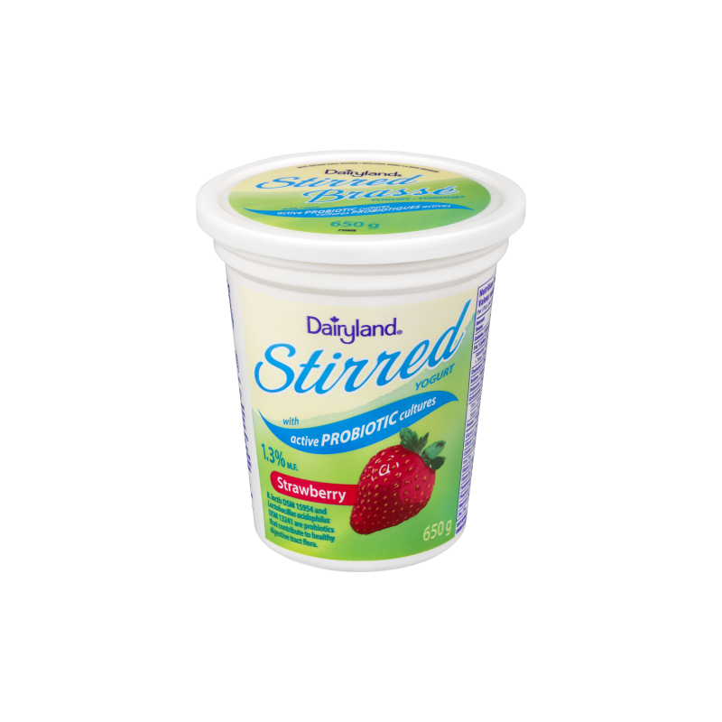 Dairyland Stirred Strawberry Yogurt, 650 g