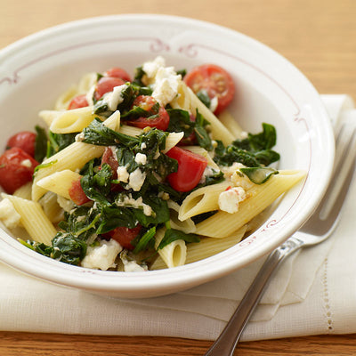 TOMATO SPINACH PASTA