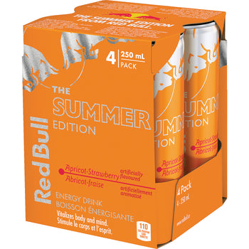 RED BULL SUMMER 4 PACK 250ML 4 X 250