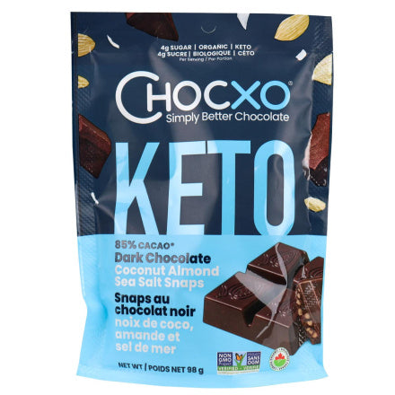CHOCXO COCO ALMOND SS SNAPS 98 g