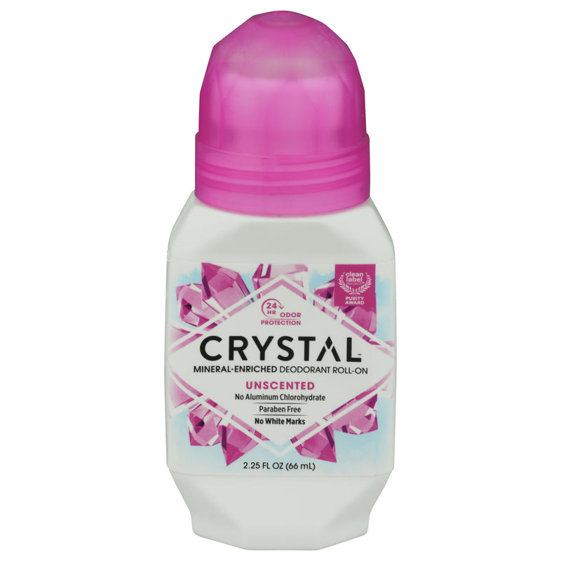 Crystal Body Deodorant Roll-On, 67 mL