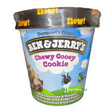 BEN & JERRY'S CHEWY GOOEY COOK 500 ml