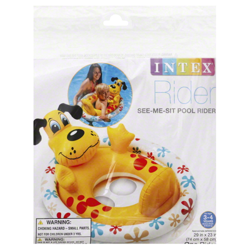 Intex Rider See-Me-Sit Pool Rider, 1 ct
