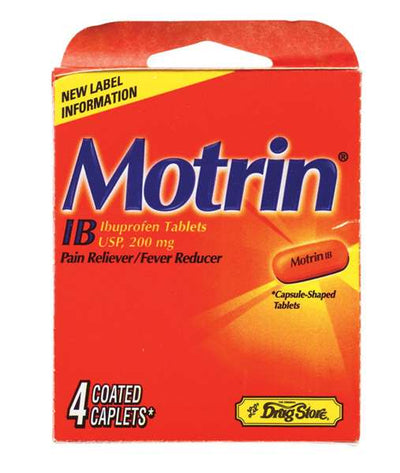 MOTRIN Ibuprophen Tablets 24's