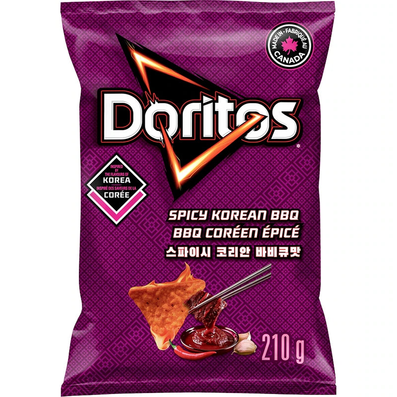 DORITOS SPICY KOREAN BBQ 210 g