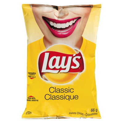 LAY'S Classic Potato Chips 66g