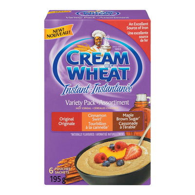 CREAM OF WHEAT Instant Variety Pack 195g