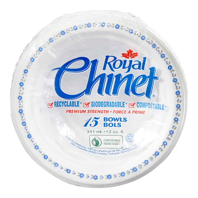 ROYAL Chinet Plastic Bowls 15 Pack