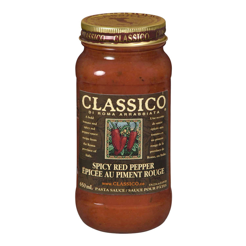 CLASSICO Spicy Red Pepper Pasta Sauce 650ml