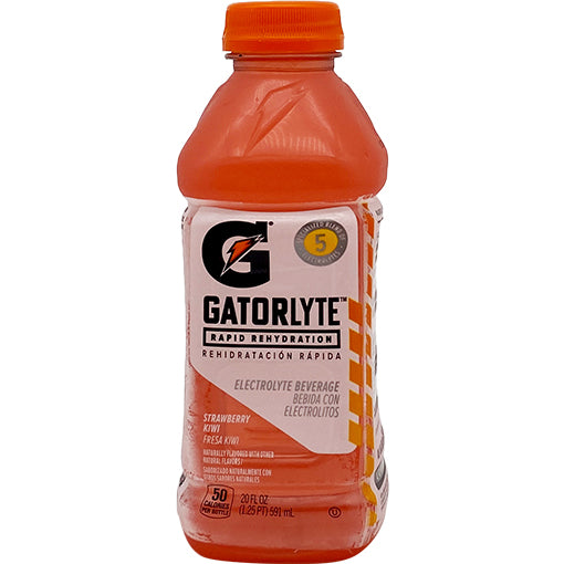 Gatorlyte Strawberry Kiwi Electrolyte Beverage, 591 mL