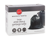 WESTERN FAMILY Large Extra Strong Garbage Bags 30's