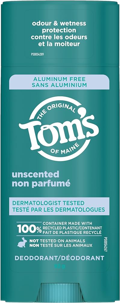 Tom's Unscented Deodorant, 1 ct