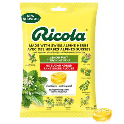 RICOLA LEMON  MINT 19 ea