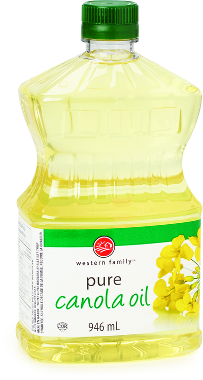 WESTERN FAMILY Pure Canola Oil 946ml