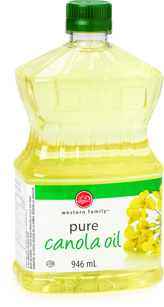 WESTERN FAMILY Pure Canola Oil 946ml