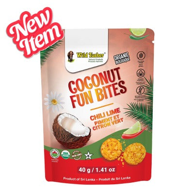 COCONUT FUN BITES CHILI LIME 40 g
