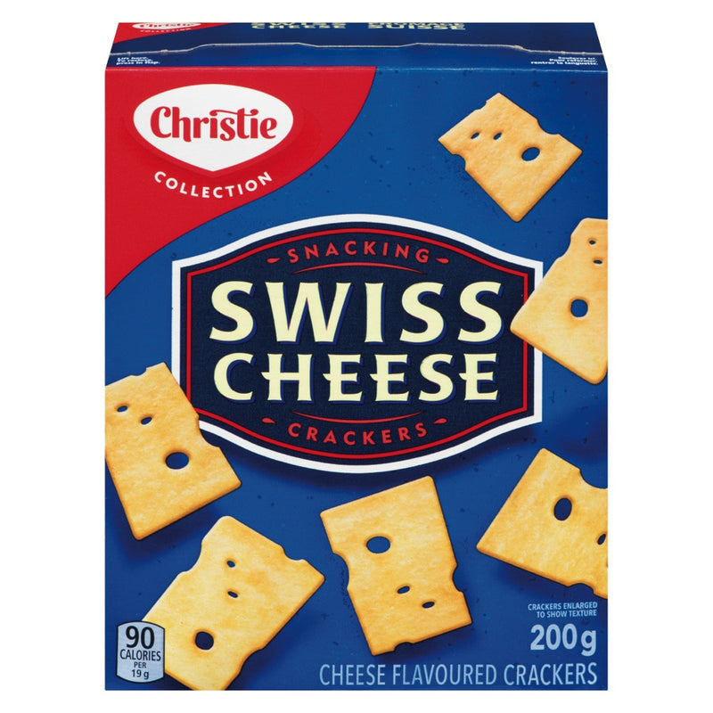 CHRISTIE Collection Swiss Cheese Crackers 200g