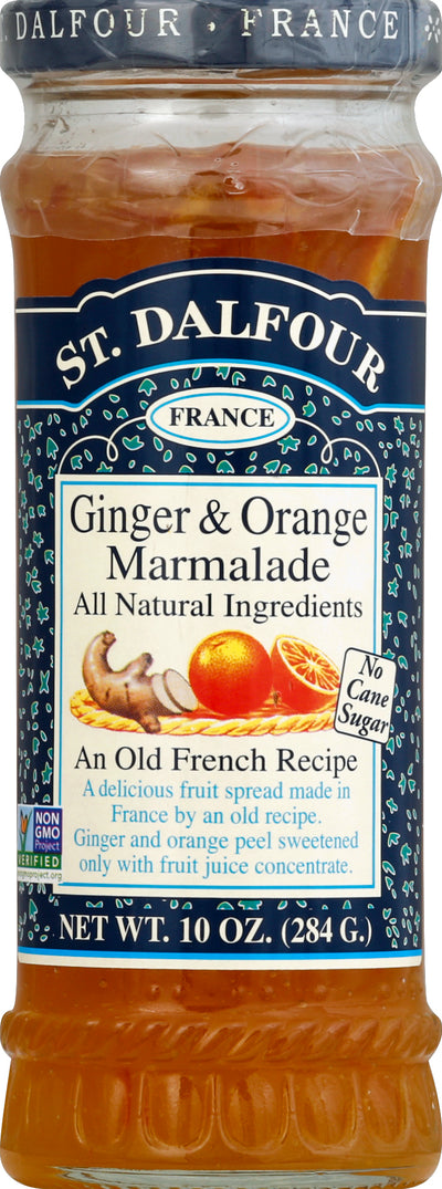 ST DALFOUR Ginger & Orange Marmalade 284g
