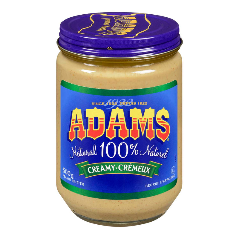ADAM'S Creamy Peanut Butter 500g