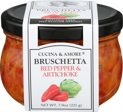 Cucina & Amore Piquillo & Artichoke Bruschetta, 224 g