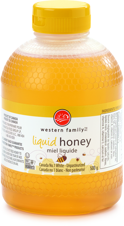 WESTERN FAMILY Liquid Honey 500g