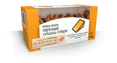 RAINCOAST Cheese Crisps Cheddar 100g