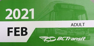 Month Adult Bus Pass