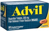 Advil Ibuprofeen Tablets 200 mg Coated Caplets, 50 ct