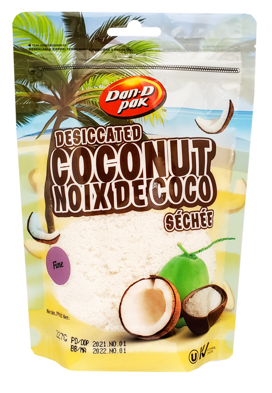 Dan-D Pak Fine Shredded Coconut, 227 g
