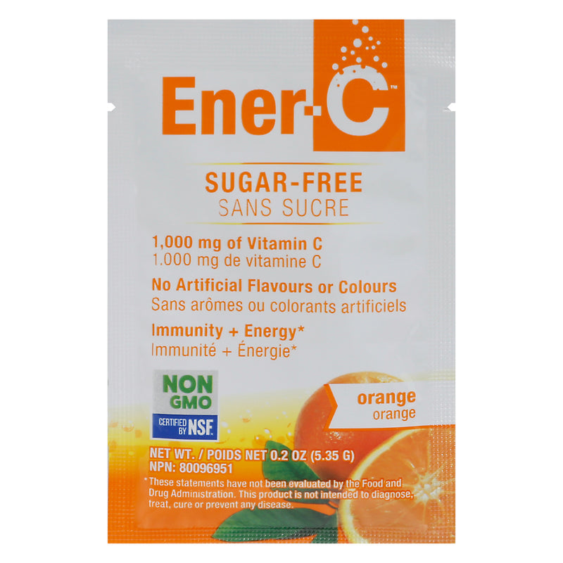 Ener-C 1, 000 mg Sugar-Free Orange Vitamin C, 6 g