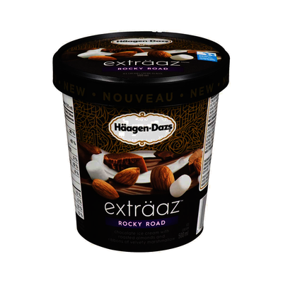 Haagen-Dazs Extraaz Rocky Road, 500 mL