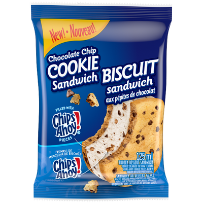CHIPS AHOY! Chocolate Chip Cookie Sandwich, 125ml