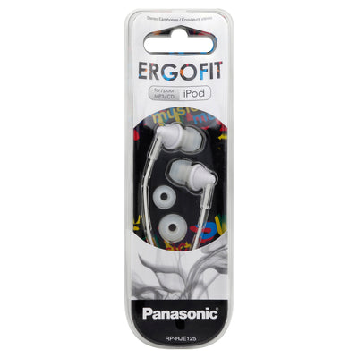 Panasonic Stereo for iPod White Earphones, 1 pair
