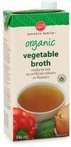 WF Organic Vegetable Broth 946ml