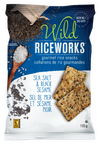 Wild Riceworks Sea Salt & Black Sesame, 155 g
