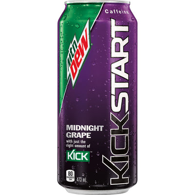 MOUNTAIN DEW Kickstart Midnight Grape 473ml