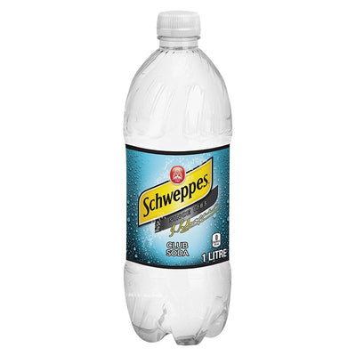 SCHWEPPES Club Soda 1L