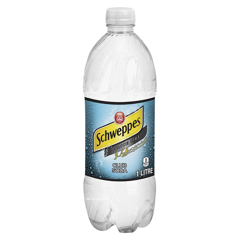 SCHWEPPES Club Soda 1L
