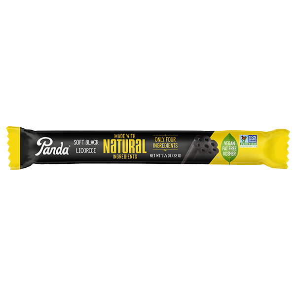 Panda Soft Natural Black Licorice Bar, 32 g