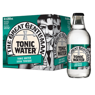 The Great Gentleman Tonic Water, 250 mL, 6 ct