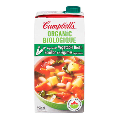 Campbell's Organic Vegetable Broth, 900 mL