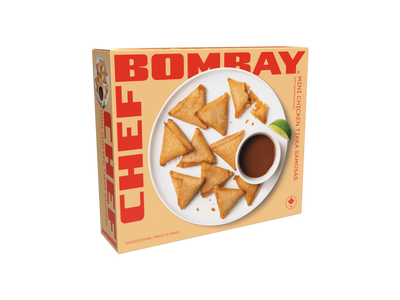 Mini Chicken Tikka Samosas With Tamarind Sauce, 1 ct