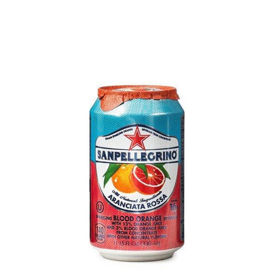San Pellegrino Natural Blood Orange Sparkling Drink, 330 mL