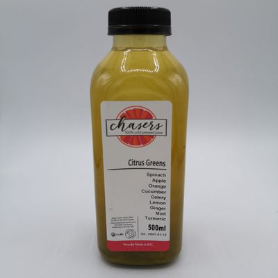 Chasers Citrus Greens, 500 mL