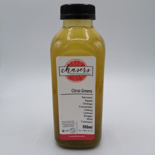 Chasers Citrus Greens, 500 mL