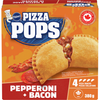 Pillsbury Pepperoni And Bacon Pizza Pops, 380 g