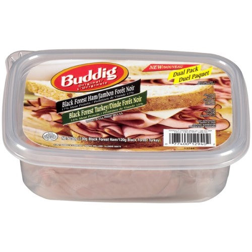 BUDDIG Black Forest Ham & Turkey 250g